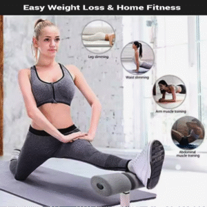 portable adjustable sit up assistant bar – home core workout equipment with strong suction base