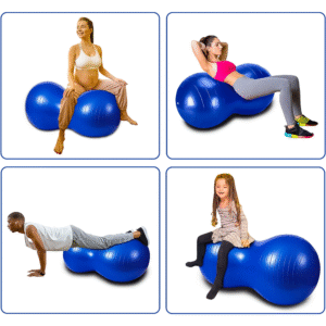 kids exercise & yoga ball – therapy, core strength & balance training | gym ball with pump