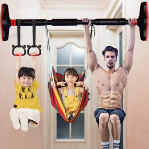🏋️‍♂️ heavy duty door pull up & chin up bar (no screw installation, auto locking system)
