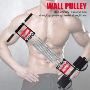 🔵 3 in 1 multifunction chest expander – arm, hand & grip trainer