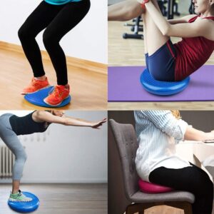 Yoga Balance Disc Stability Cushion – Fitness Wobble Pad for Core Strength, Posture & Balance Training yoga balance disc stability cushion – fitness wobble pad for core strength, posture & balance training