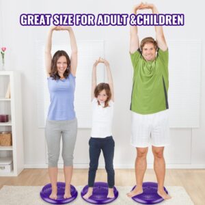 Yoga Balance Disc Stability Cushion – Fitness Wobble Pad for Core Strength, Posture & Balance Training yoga balance disc stability cushion – fitness wobble pad for core strength, posture & balance training