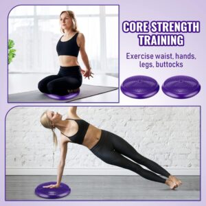 Yoga Balance Disc Stability Cushion – Fitness Wobble Pad for Core Strength, Posture & Balance Training yoga balance disc stability cushion – fitness wobble pad for core strength, posture & balance training