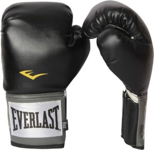 EVERLAST Professional Boxing Gloves for Men & Women | PU Leather Adult Training Gloves for Muay Thai, MMA, UFC, Sparring & Fitness Workouts | 1 Pair Durable Punching Gloves everlast professional boxing gloves for men & women | pu leather adult training gloves for muay thai, mma, ufc, sparring & fitness workouts | 1 pair durable punching gloves