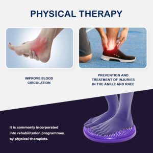 Yoga Balance Disc Stability Cushion – Fitness Wobble Pad for Core Strength, Posture & Balance Training yoga balance disc stability cushion – fitness wobble pad for core strength, posture & balance training