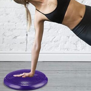Yoga Balance Disc Stability Cushion – Fitness Wobble Pad for Core Strength, Posture & Balance Training yoga balance disc stability cushion – fitness wobble pad for core strength, posture & balance training
