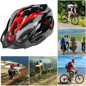 Adjustable Multipurpose Road Safety Helmet for Cycling, Skating, Scooter & Hoverboard | Lightweight Shock-Resistant Helmet for Adults & Youth | PU Hard Shell + EPS Foam Protection adjustable bicycle road safety helmet for adults & youth | lightweight ventilated cycling helmet for mountain, road & urban bike riding | shock absorbing sports helmet with adjustable strap