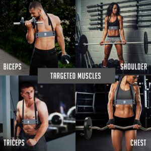 Fitness Trainning Adjustable Gym Arm Blaster Bicep Curl Bomber Professional Weight Lifting arm blaster / bicep blaster pro