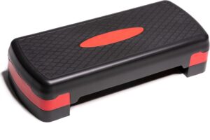 adjustable aerobic stepper 2 step & 3 step | best home cardio & workout equipment
