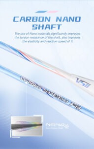 vse titan 7 pro original badminton racket – ultimate power, speed & control (4u lightweight)