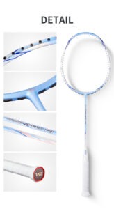 vse titan 7 pro original badminton racket – premium power, speed & control | lightweight 4u, high tension, premium build (copy)