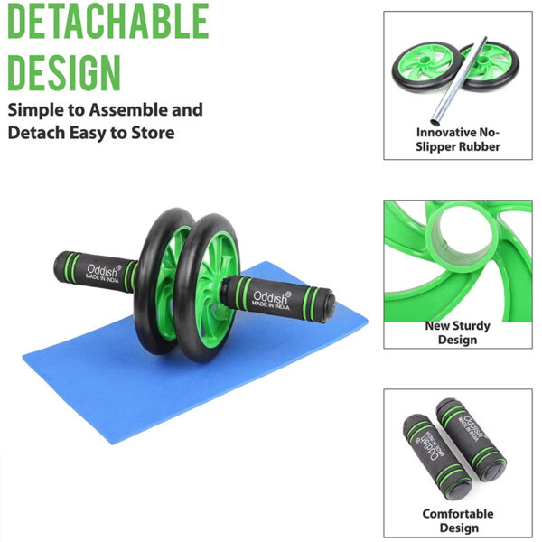 double wheel abs roller – your ultimate fitness partner for core strength