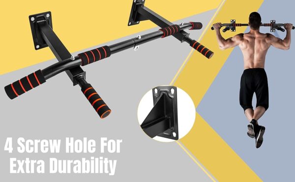 🏋️‍♀️ pull up bar wall mounted chin up bar workout bar