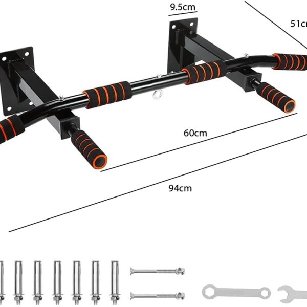 🏋️‍♀️ pull up bar wall mounted chin up bar workout bar