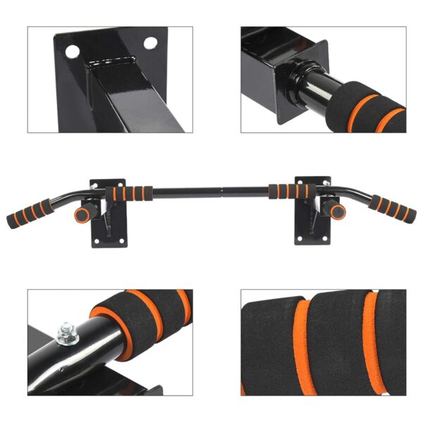 🏋️‍♀️ pull up bar wall mounted chin up bar workout bar
