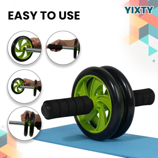 double wheel abs roller – your ultimate fitness partner for core strength