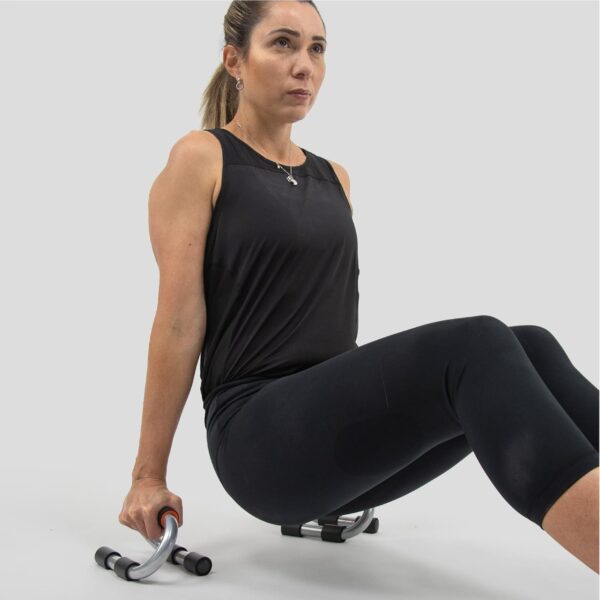 automatic rebound ab roller wheel with elbow support, timer, and dual wheel design (copy)