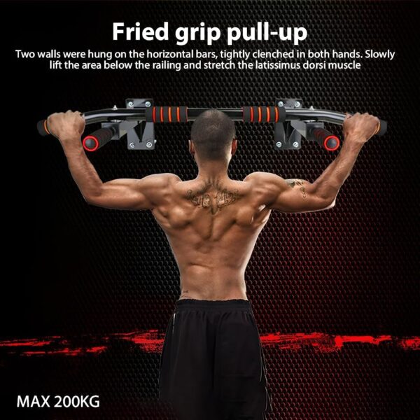 🏋️‍♀️ pull up bar wall mounted chin up bar workout bar