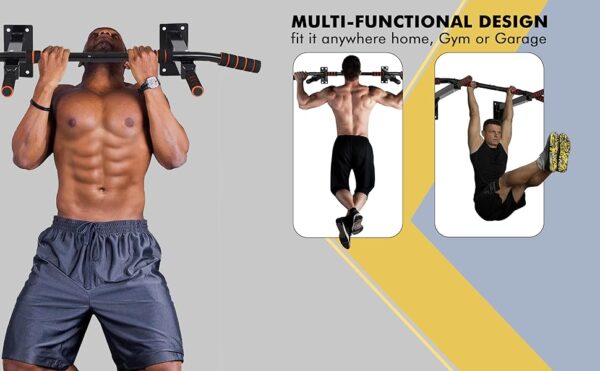 🏋️‍♀️ pull up bar wall mounted chin up bar workout bar
