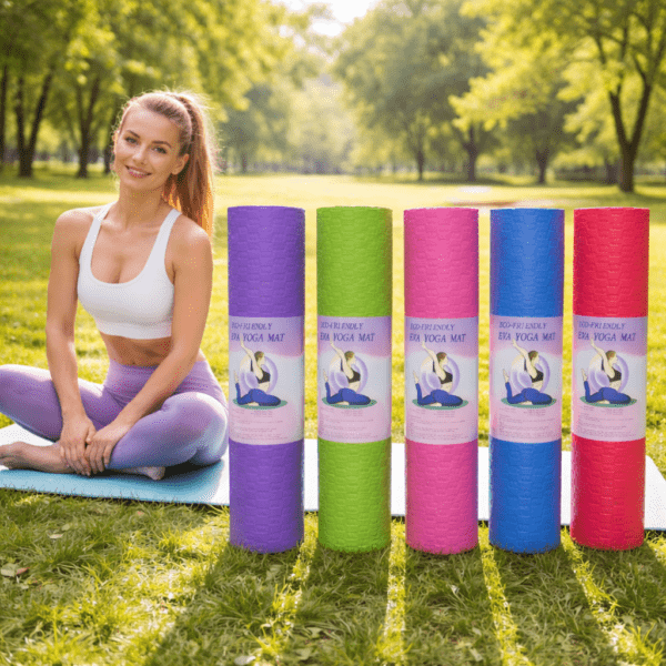 yoga mat – non slip fitness & exercise mat for yoga, pilates & floor workouts