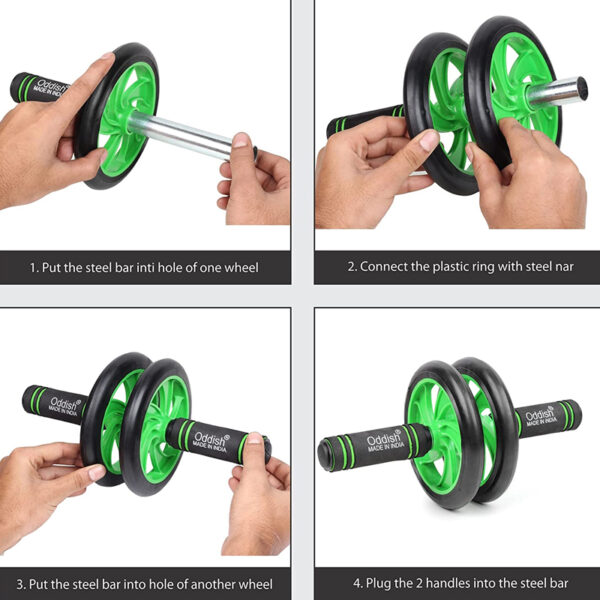 double wheel abs roller – your ultimate fitness partner for core strength