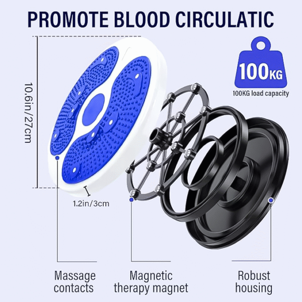 bally twist board figure trimmer | waist twisting disc | home fitness equipment