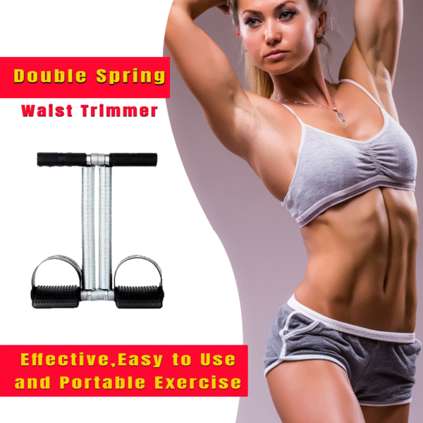FITNESS tummy trimmer for men & women – portable home gym fitness equipment for full body workout
