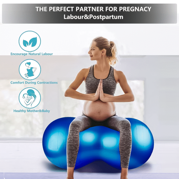 kids exercise & yoga ball – therapy, core strength & balance training | gym ball with pump