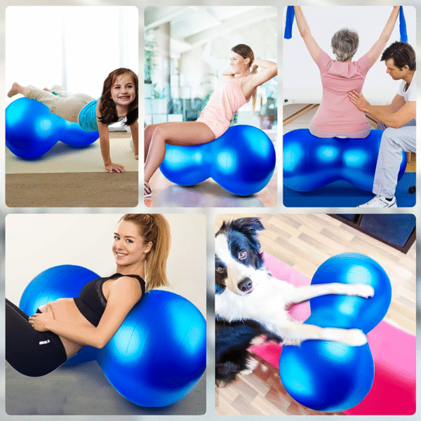 kids exercise & yoga ball – therapy, core strength & balance training | gym ball with pump