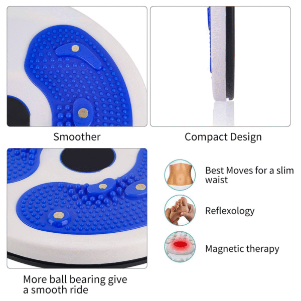 bally twist board figure trimmer | waist twisting disc | home fitness equipment