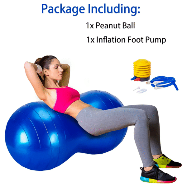 kids exercise & yoga ball – therapy, core strength & balance training | gym ball with pump