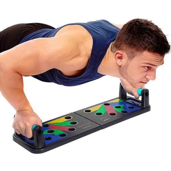 9 in 1 push up bar board – multifunctional & foldable fitness system for full body workout