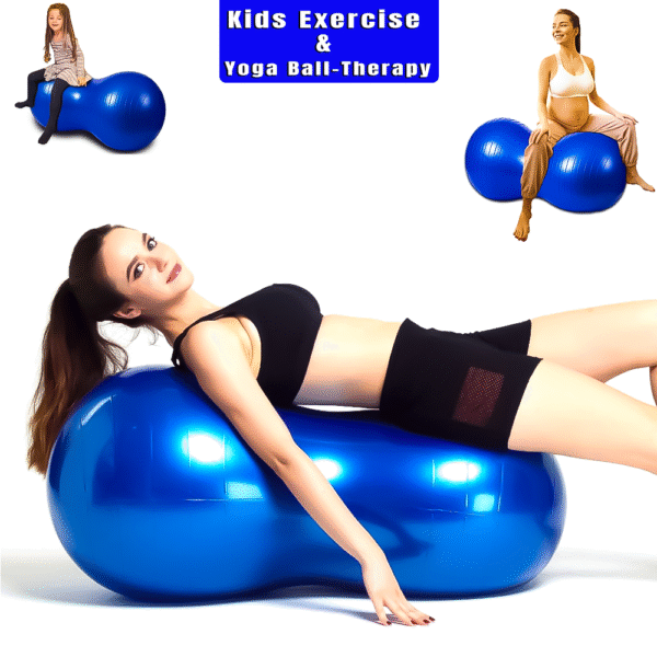 kids exercise & yoga ball – therapy, core strength & balance training | gym ball with pump