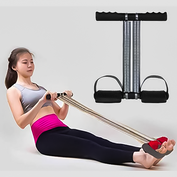 tummy trimmer for men & women – portable home gym fitness equipment for full body workout