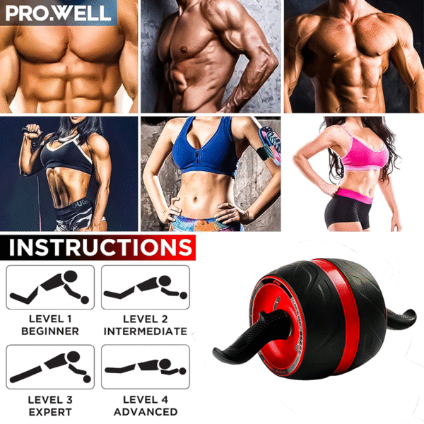 abdominal wheel roller – ab carver pro for core strength, abs workout & fat loss