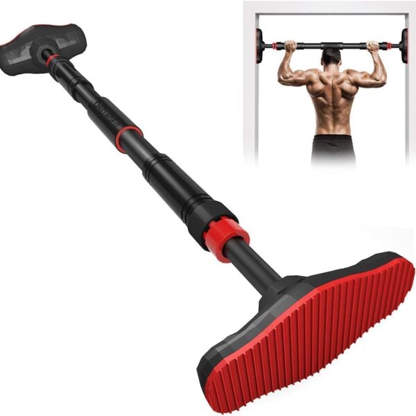🏋️‍♂️ heavy duty no screw door pull up bar – supports up to 200 kg | auto locking | home gym equipment