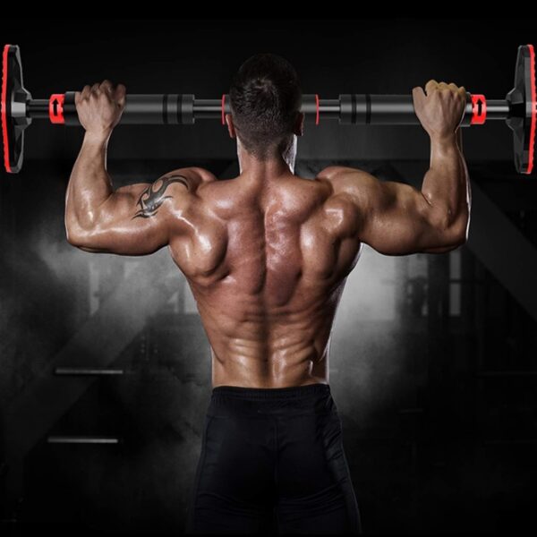 🏋️‍♂️ heavy duty no screw door pull up bar – supports up to 200 kg | auto locking | home gym equipment