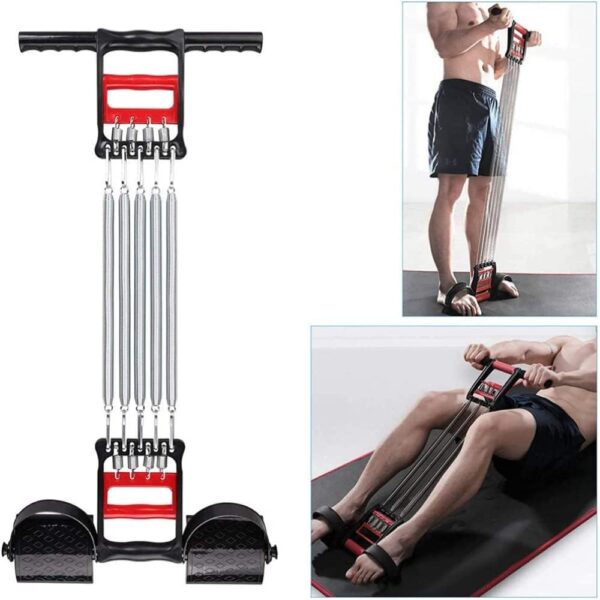 🔵 3 in 1 multifunction chest expander – arm, hand & grip trainer