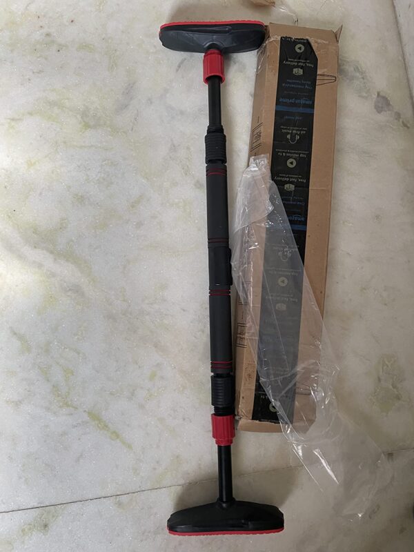 🏋️♂️ heavy duty no screw door pull up bar– supports up to 200 kg | auto locking | home gym equipment