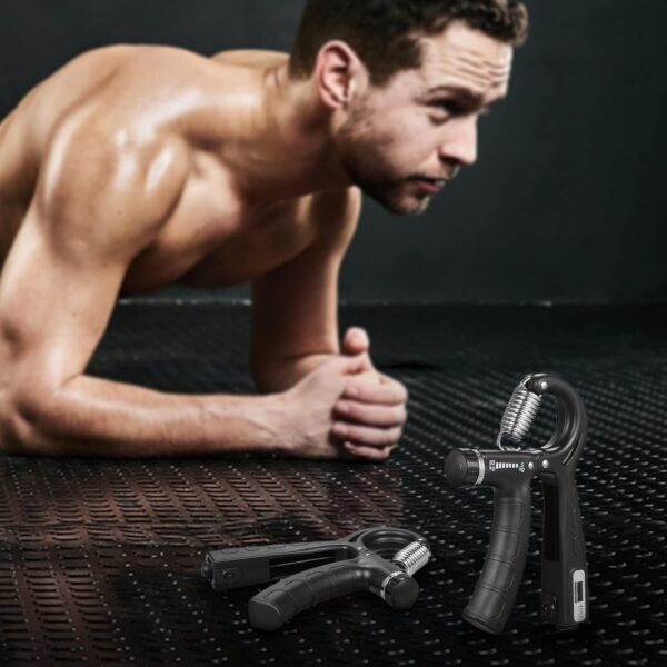fitness push up bar stand – non slip foam grip & heavy duty chrome steel (copy)