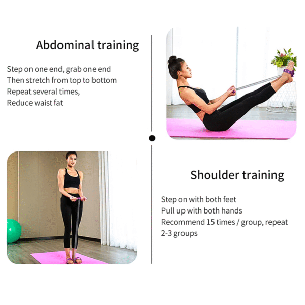 tummy trimmer for men & women – portable home gym fitness equipment for full body workout