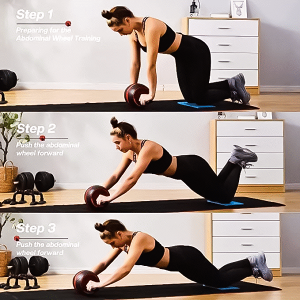 abdominal wheel roller – ab carver pro for core strength, abs workout & fat loss