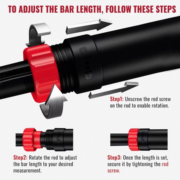 🏋️‍♂️ heavy duty door pull up & chin up bar (no screw installation, auto locking system)