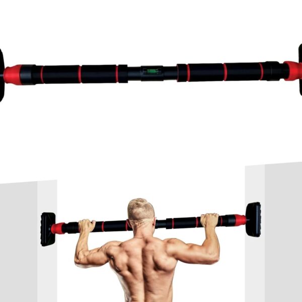 🏋️♂️ heavy duty no screw door pull up bar– supports up to 200 kg | auto locking | home gym equipment