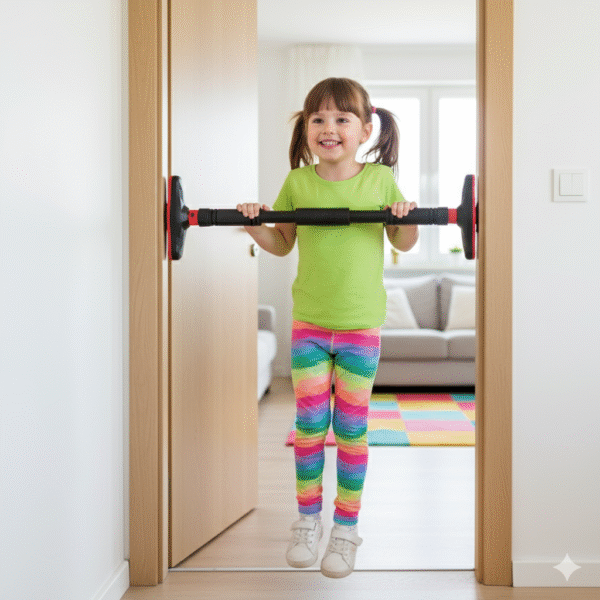 🏋️‍♂️ heavy duty no screw door pull up bar– supports up to 200 kg | auto locking | home gym equipment