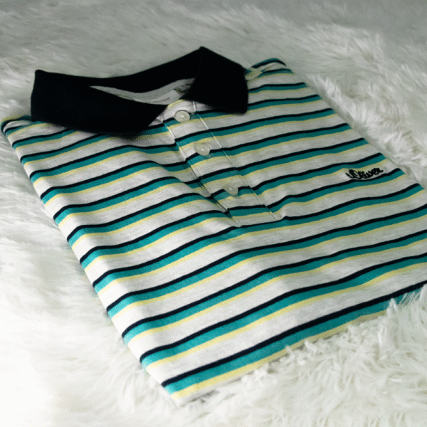 s'oliver premium quality men's yarn dying polo rt 271