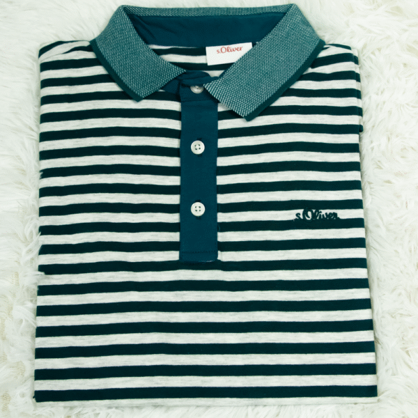 s'oliver premium quality men's yarn dying polo rt 266