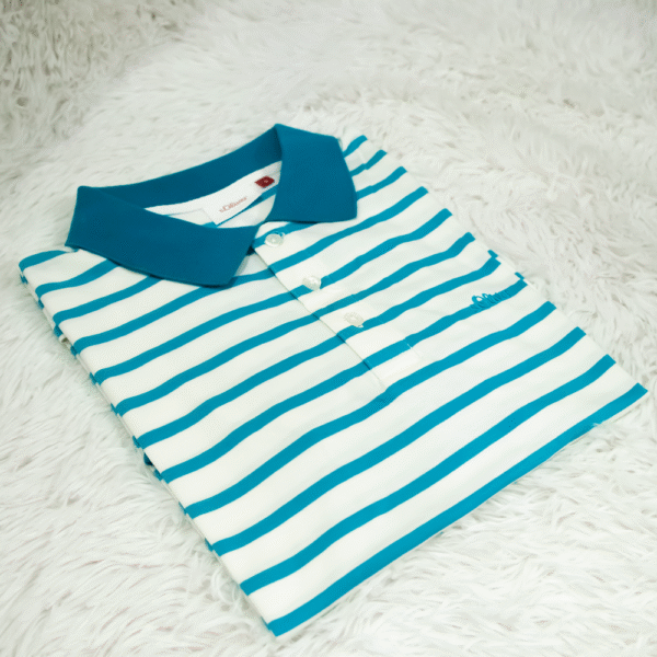 s'oliver premium quality men's yarn dying polo rt 281