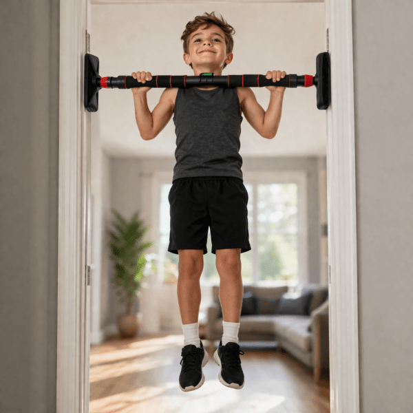 🏋️♂️ heavy duty no screw door pull up bar– supports up to 200 kg | auto locking | home gym equipment