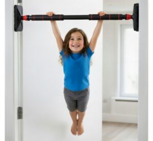 🏋️‍♂️ heavy duty no screw door pull up bar– supports up to 200 kg | auto locking | home gym equipment